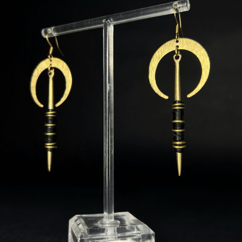 Crescent Spear Earrings