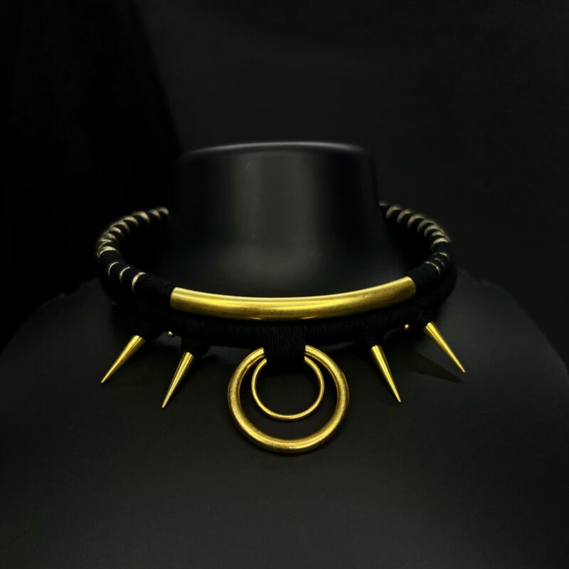 O Ring Choker (gold)