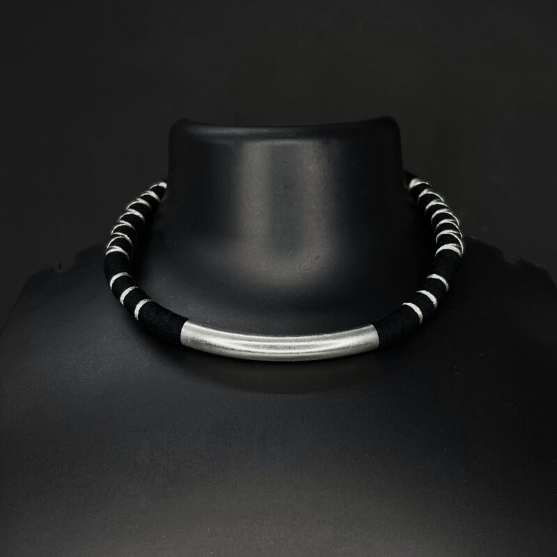 Raven Chrome Choker