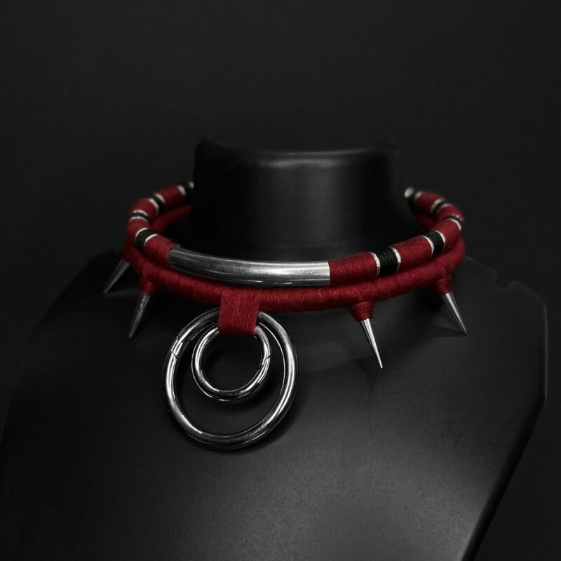 O Ring Choker (silver)